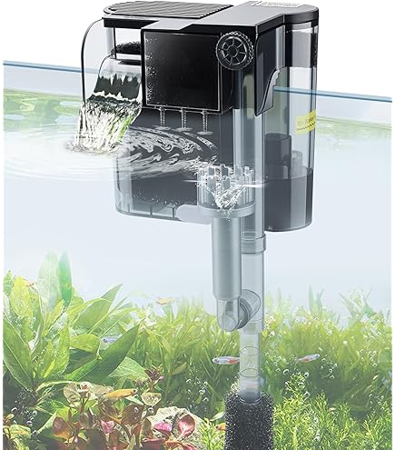 Amazon | AQQA水槽フィルター 交換用スポンジ4個セット (交換用